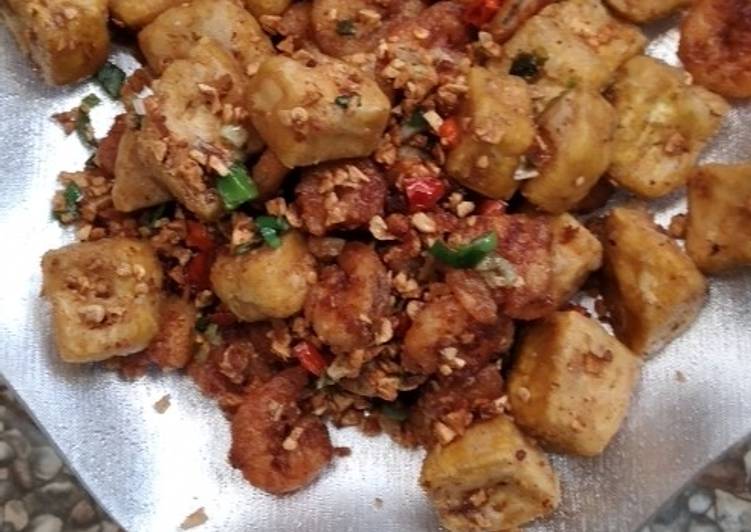 Tahu, Udang Cabe Garam