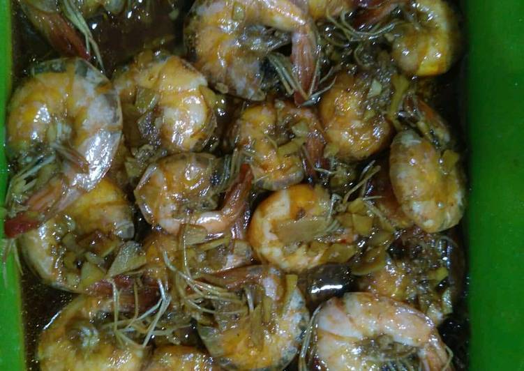 Bumbu memasak Udang Saus Inggris, Bikin Ngiler