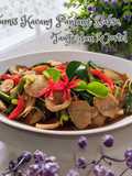 Tumis Kacang Panjang, Bakso, Tauge, dan Wortel