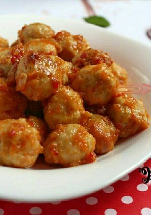 Foto resep Pentol Pedas