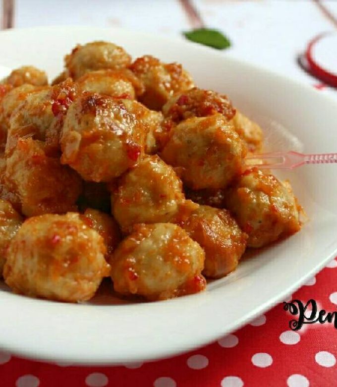 Foto resep Pentol Pedas