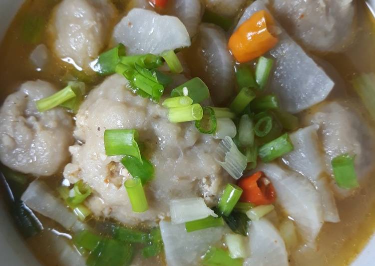 Resep #36 Lobak Pentol Kuah, Lezat Sekali