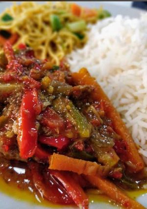 A picture of Chicken Stir Fry.