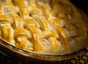 รูปของ โฮมเมดพายแอปเปิล (homemade Apple Pie from scratch)