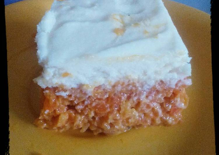 Easy Gajar Halwa with icing glaze Easy Gajar Halwa with icing glaze