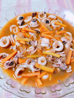 Foto resep Cumi Asam Manis