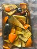 Pickled pumpkin rinds