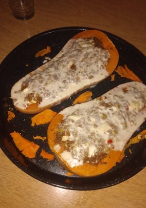 Una foto de Zapallo Relleno de carne picada 😋