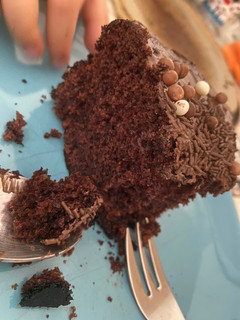 Una foto de Bizcocho de chocolate