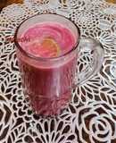 Pomegranate Grapes Rose Syrup Cooler Drink