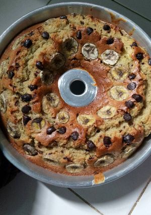Foto resep Banana Cake no mixer (simple n no ribet)