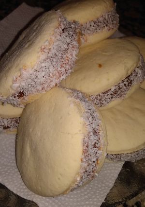 Una foto de Alfajores de maizena