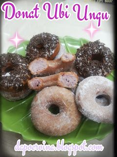 Foto resep Donat Ubi Ungu