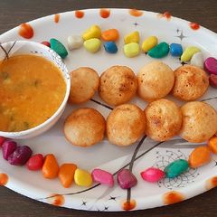 Urad dal appe A picture of Urad dal appe.