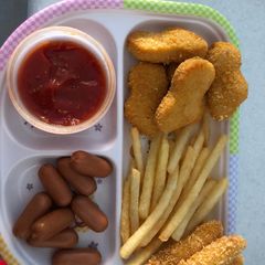 A picture of Crunchy fish nuggets.