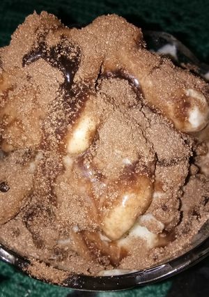 Foto resep Es krim tumis susu chocolate magma