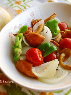 滑子菇炒鮮蔬 的食譜成品照片