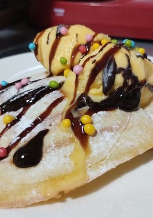 Una foto de Waffles express!!!