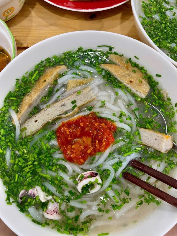 Bánh canh hẹ (bánh canh Phú Yên)