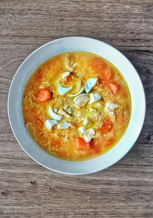 Una foto de Sopa de pollo