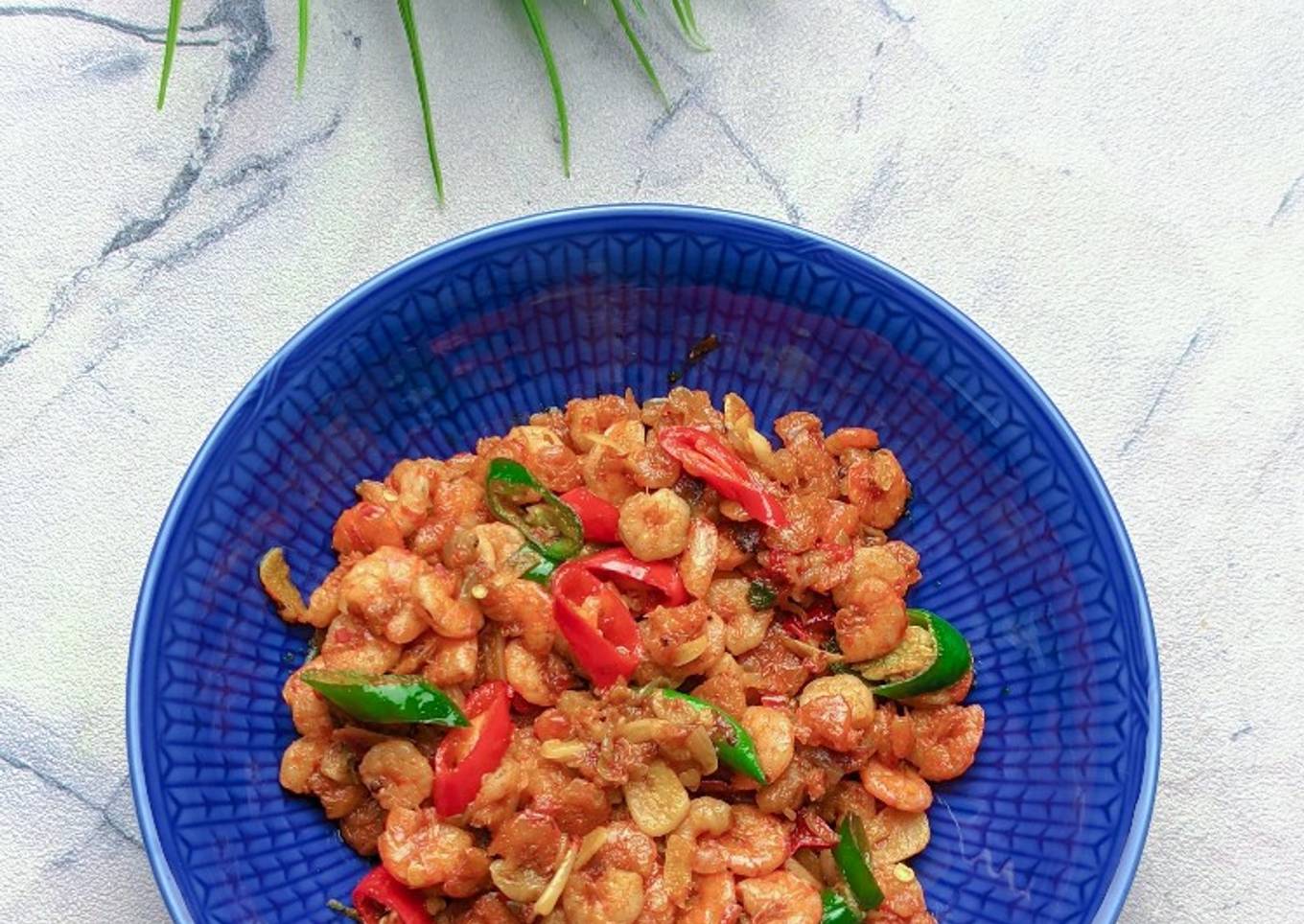 Sambal Goreng Udang Manis (udang kecil)