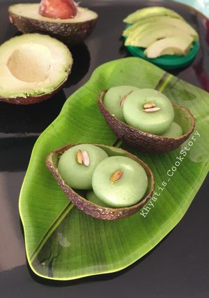 A picture of Avocado Peda.