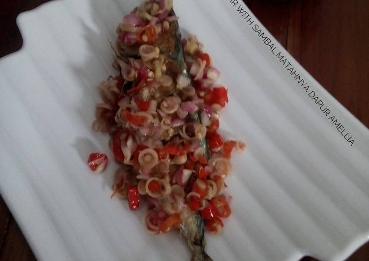 Resep Kembung bakar with sambal matah Anti Gagal