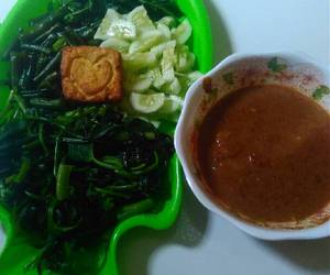 Resep mudah Pecel Sayur Sederhana Lezat Mantap