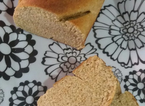 Una foto de Pan con harina integral y harina de avena