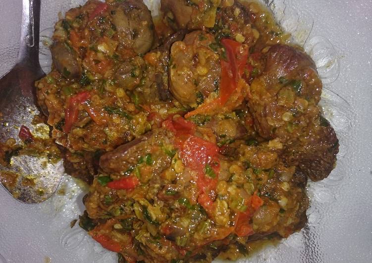 Resep Ati ampela super pedas, Bisa Manjain Lidah