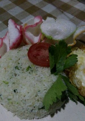 Foto resep Nasi Goreng Ijo Extra HOT