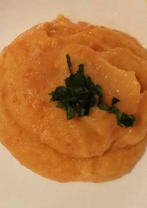 Una foto de Puré de papas y zanahorias
