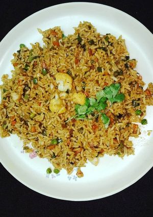A picture of Restaurant Style Fried Rice.