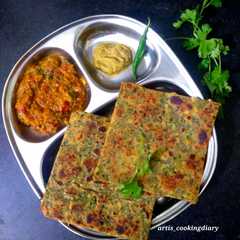 बथुआ का पराठा (Bathua paratha recipe in hindi) রেসিপির প্রধান ছবি