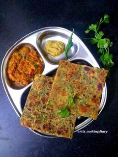 बथुआ का पराठा (Bathua paratha recipe in hindi) रेसिपी मुख्य फोटो