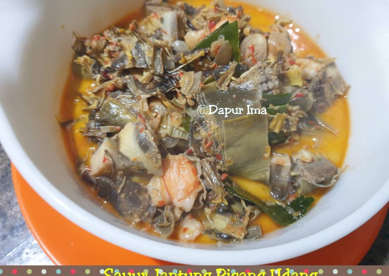 Sayur Jantung Pisang Udang