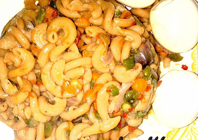 Easiest Way to Prepare Appetizing Jollof macroni | This is Recipe So Deilicios You Must Try Now !!