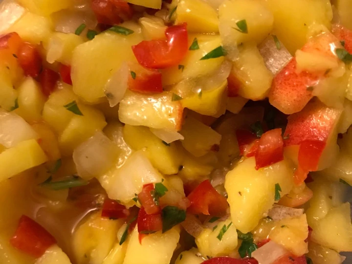 Easy Way Prepare Recipe Mango-Peach Salsa that is Awesome, Delicious}