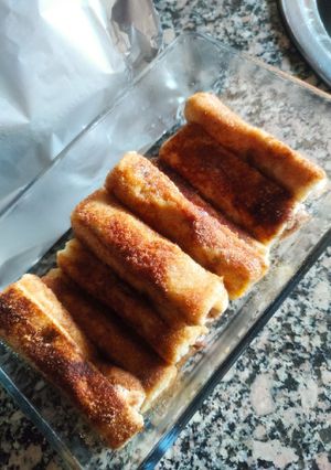 Foto principal de Rollitos de pan con Nocilla