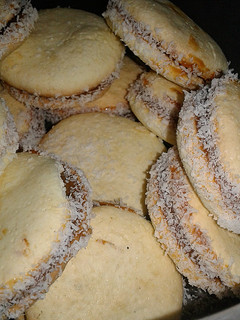 Una foto de Alfajor de maizena sin tacc
