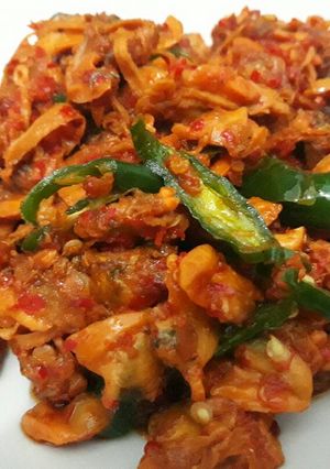 Foto resep Sambalado kepah asin
