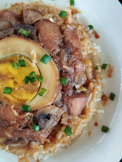 Foto resep Nasi Tim Telur, Ayam, Jamur