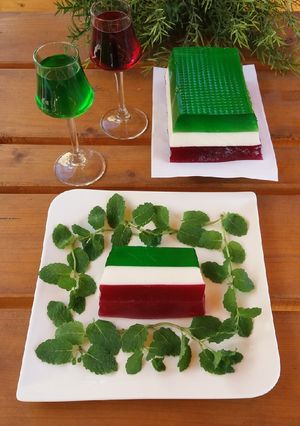 Szörpös zselatinos recept fotója