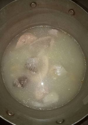 Foto resep Kaldu ikan salmon untuk MPASI baby Hazel