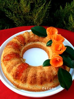 عکسی از دستور کیک هویج(بدون فر)