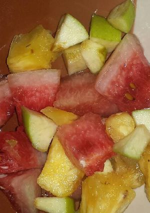 A picture of Fruit salad.