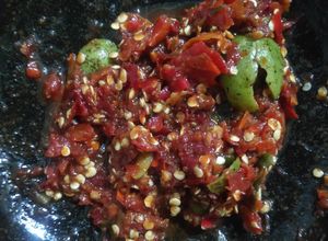 Foto resep Sambal Terasi Mentah Gandaria 🌶🌶🌶