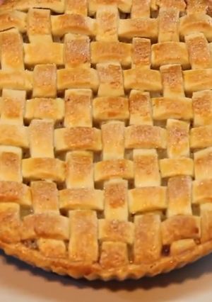 Una foto de Tarta de manzana