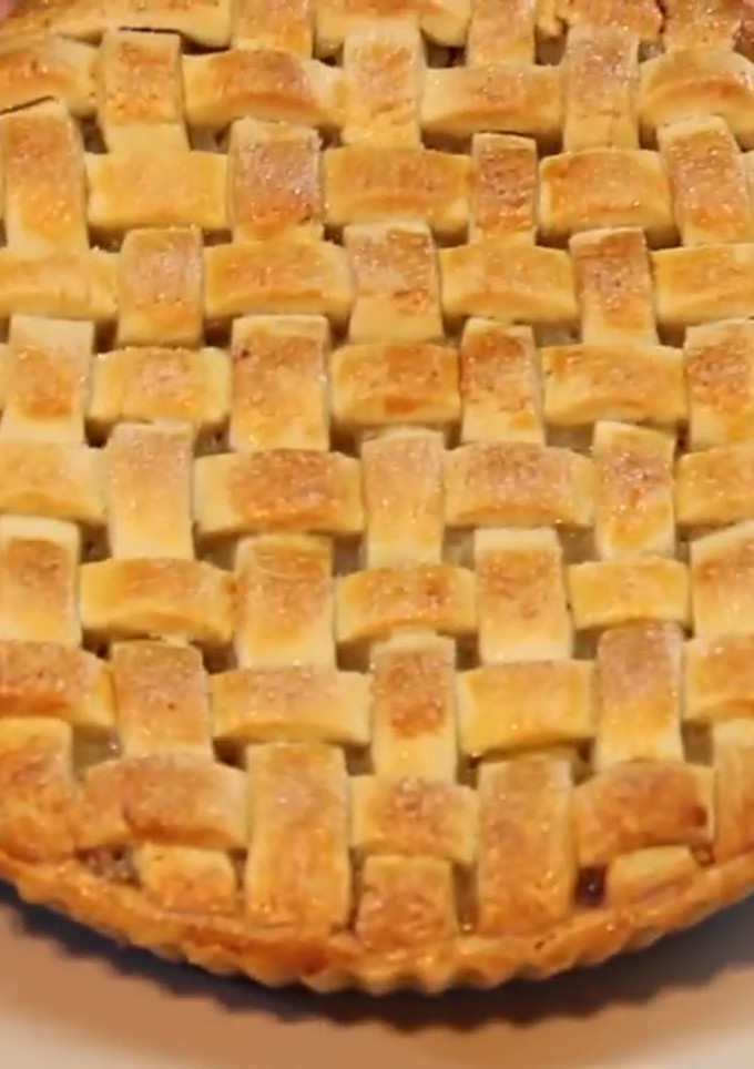 Una foto de Tarta de manzana