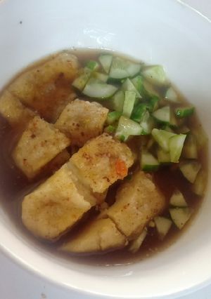 Foto resep Pempek kapal selam tanpa ikan